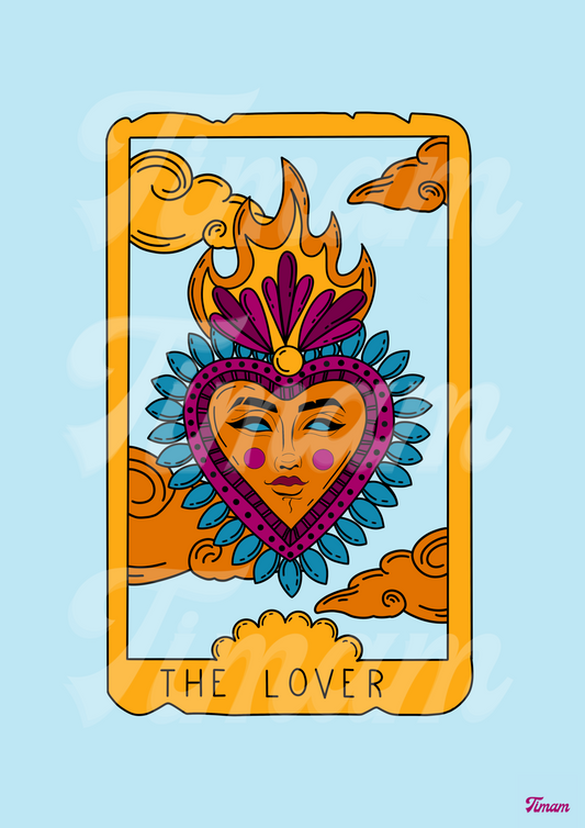 🩵Carte postale Carte Tarot🩵