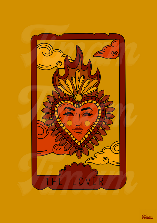🩵Carte postale Carte Tarot🩵
